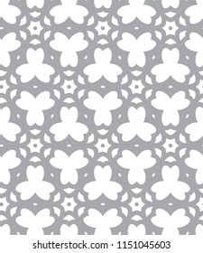 Seamless vector pattern in geometric ornamental style