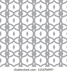 Seamless vector pattern in geometric ornamental style
