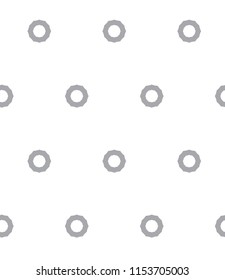 Seamless vector pattern in geometric ornamental style