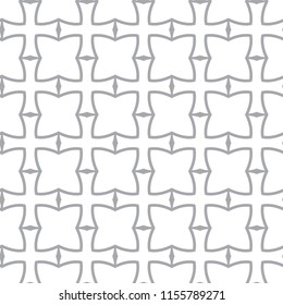 Seamless vector pattern in geometric ornamental style