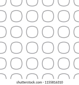 Seamless vector pattern in geometric ornamental style