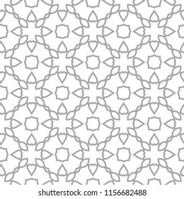 Seamless vector pattern in geometric ornamental style