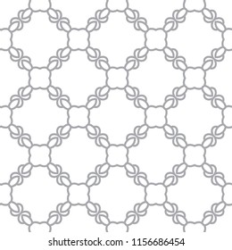 Seamless vector pattern in geometric ornamental style