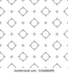 Seamless vector pattern in geometric ornamental style