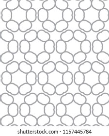 Seamless vector pattern in geometric ornamental style Seamless vector pattern in geometric ornamental style