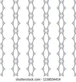 Seamless vector pattern in geometric ornamental style