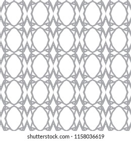Seamless vector pattern in geometric ornamental style