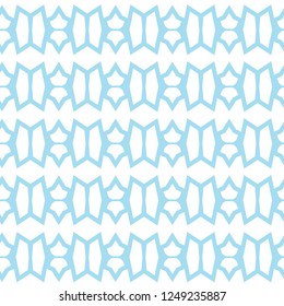 Seamless vector pattern in geometric ornamental style
