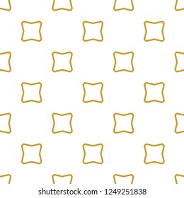Seamless vector pattern in geometric ornamental style