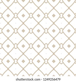 Seamless vector pattern in geometric ornamental style