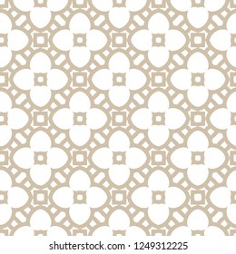 Seamless vector pattern in geometric ornamental style