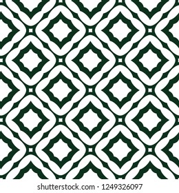 Seamless vector pattern in geometric ornamental style