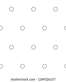 Seamless vector pattern in geometric ornamental style