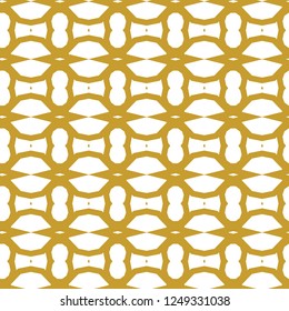 Seamless vector pattern in geometric ornamental style
