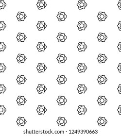 Seamless vector pattern in geometric ornamental style