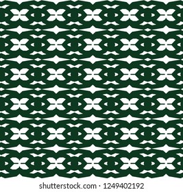 Seamless vector pattern in geometric ornamental style