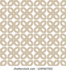 Seamless vector pattern in geometric ornamental style