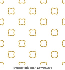 Seamless vector pattern in geometric ornamental style