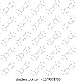 Seamless vector pattern in geometric ornamental style