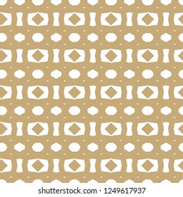 Seamless vector pattern in geometric ornamental style