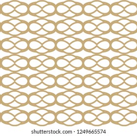 Seamless vector pattern in geometric ornamental style