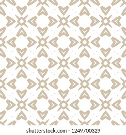 Seamless vector pattern in geometric ornamental style