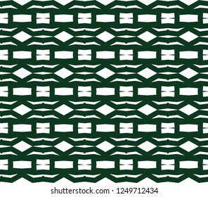 Seamless vector pattern in geometric ornamental style