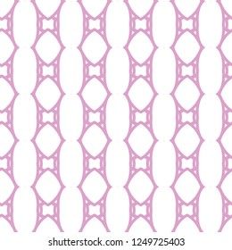 Seamless vector pattern in geometric ornamental style