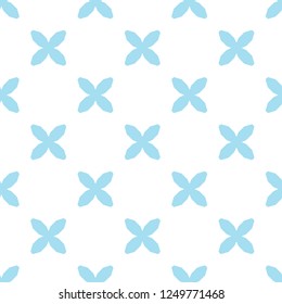 Seamless vector pattern in geometric ornamental style