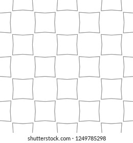 Seamless vector pattern in geometric ornamental style