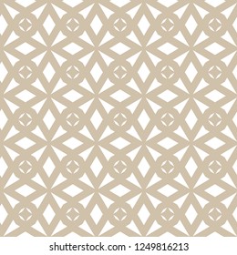 Seamless vector pattern in geometric ornamental style