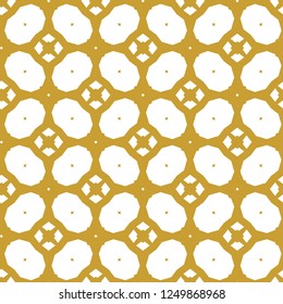 Seamless vector pattern in geometric ornamental style