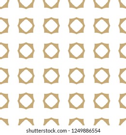 Seamless vector pattern in geometric ornamental style