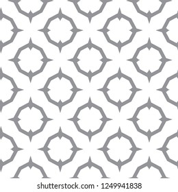Seamless vector pattern in geometric ornamental style
