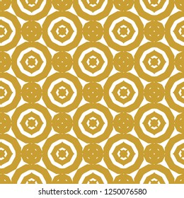 Seamless vector pattern in geometric ornamental style