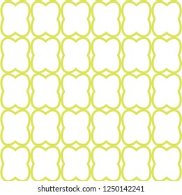 Seamless vector pattern in geometric ornamental style