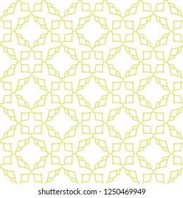 Seamless vector pattern in geometric ornamental style