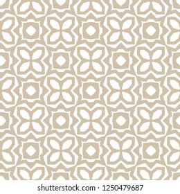Seamless vector pattern in geometric ornamental style