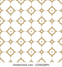 Seamless vector pattern in geometric ornamental style
