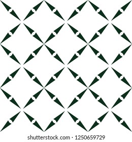 Seamless vector pattern in geometric ornamental style