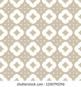 Seamless vector pattern in geometric ornamental style