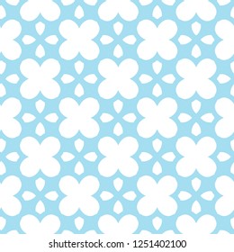 Seamless vector pattern in geometric ornamental style