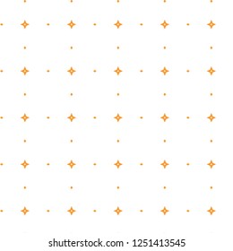 Seamless vector pattern in geometric ornamental style