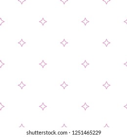 Seamless vector pattern in geometric ornamental style