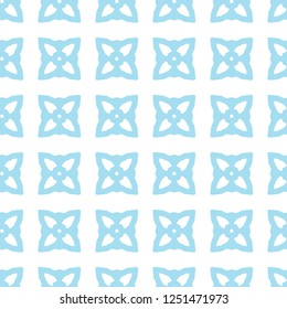 Seamless vector pattern in geometric ornamental style