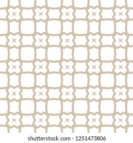 Seamless vector pattern in geometric ornamental style
