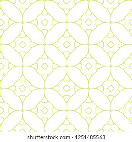 Seamless vector pattern in geometric ornamental style