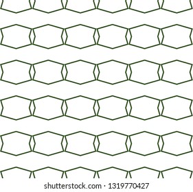 Seamless vector pattern in geometric ornamental style