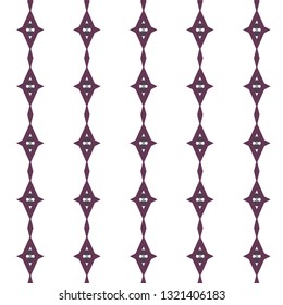 Seamless vector pattern in geometric ornamental style