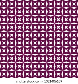 Seamless vector pattern in geometric ornamental style